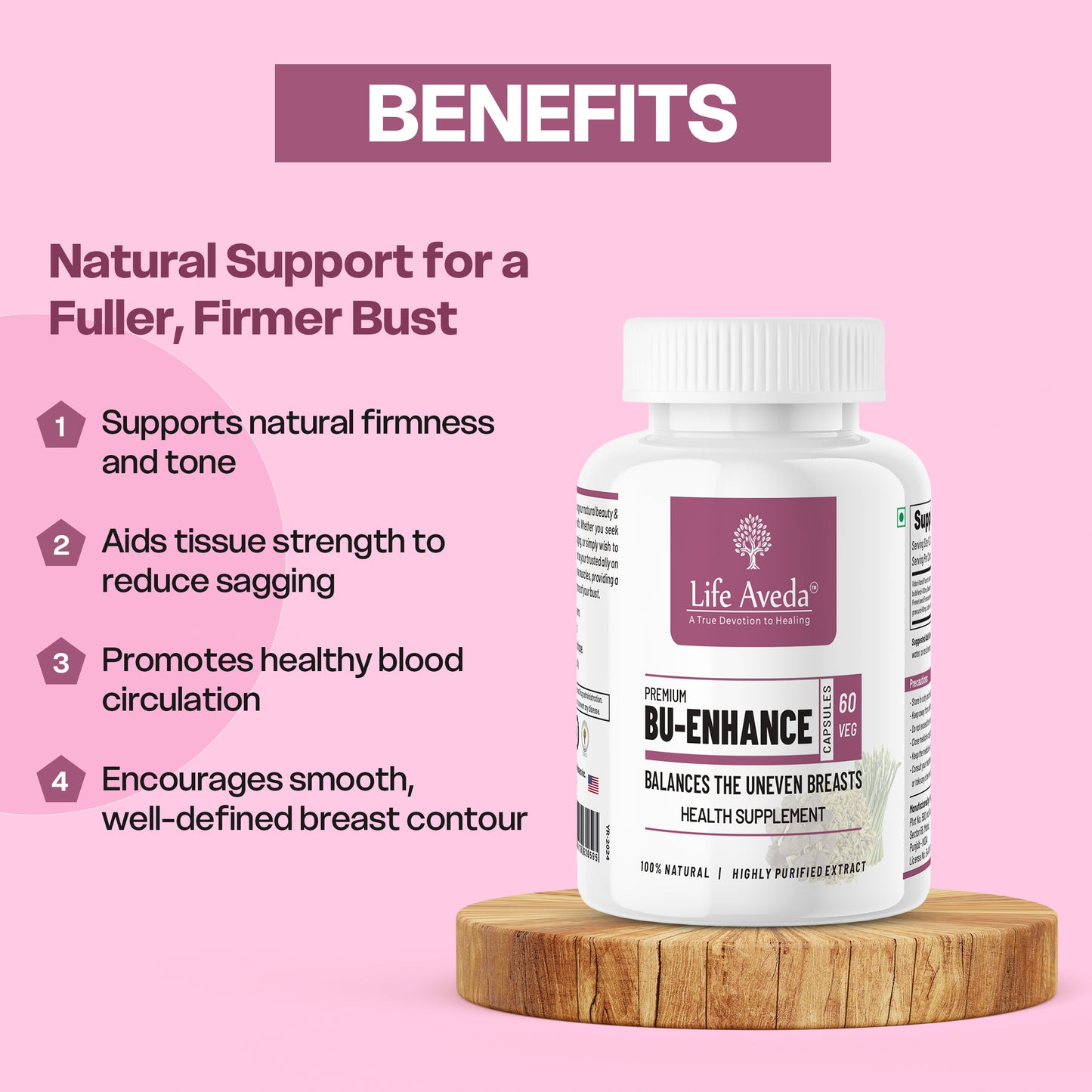 BU-Enhance – आयुर्वेदिक Bust Care से पाएं Fuller, Firmer और Confident Look