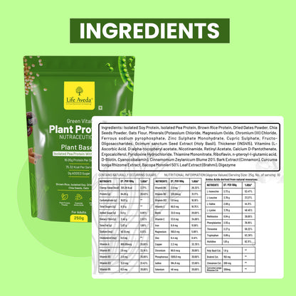 Green Vital Plant Protein: The best plant protein powder for your health