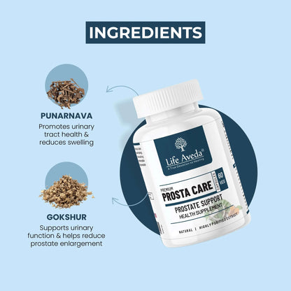 Premium Prosta Care – Ayurvedic Supplement for Prostate & Urinary Wellness
