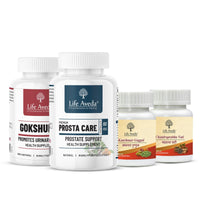 Prosta Care + Gokshur Capsules + Kanchnaar Guggal + Chanderprabha Vati