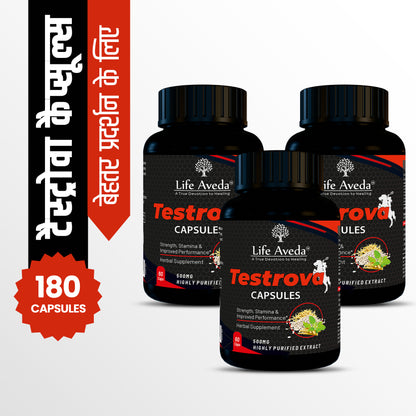 Testrova – पुरुषों के लिए आयुर्वेदिक परफ़ॉर्मेंस सपोर्ट