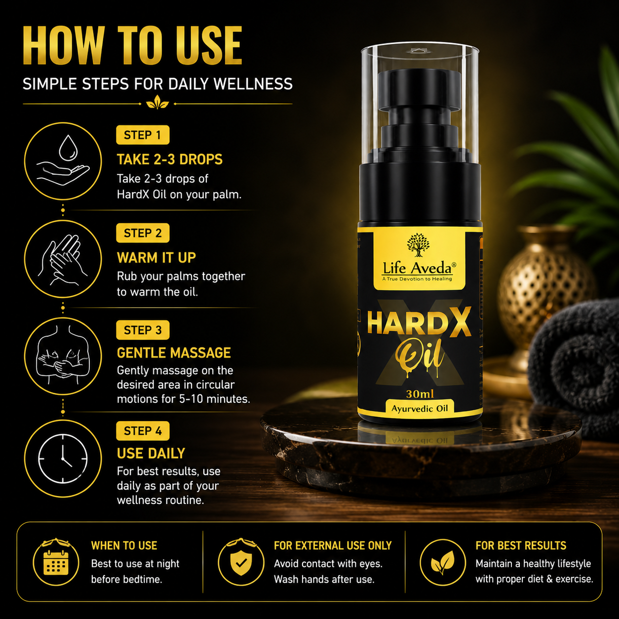 HardX Oil for Men