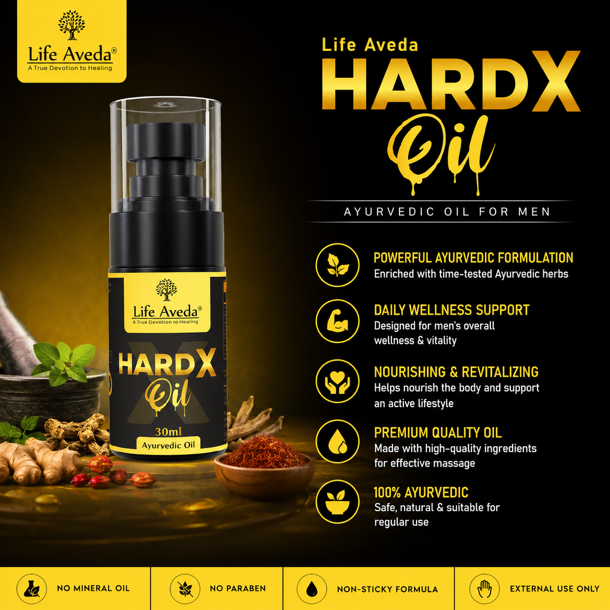 HardX Oil for Men